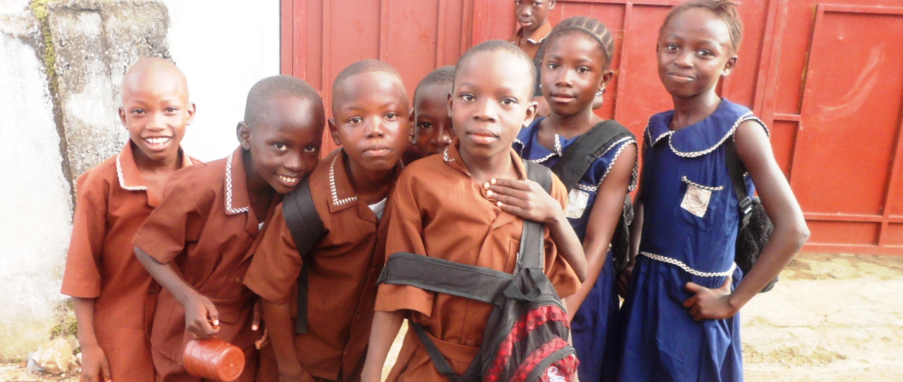 bambini in Sierra Leone