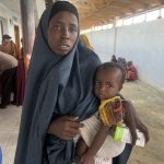 Madre con bambino Somalia