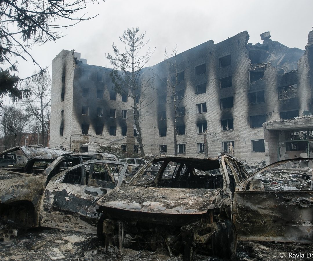 Palazzi distrutti guerra Ucraina