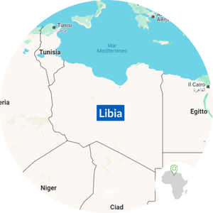 Mappa Libia