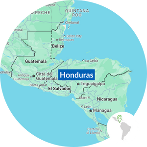 Honduras mappa