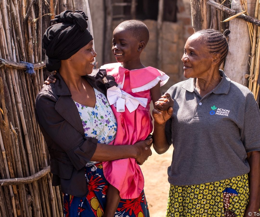 un'operatrice sanitaria di comunità