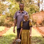 Padre e figlia in Tanzania