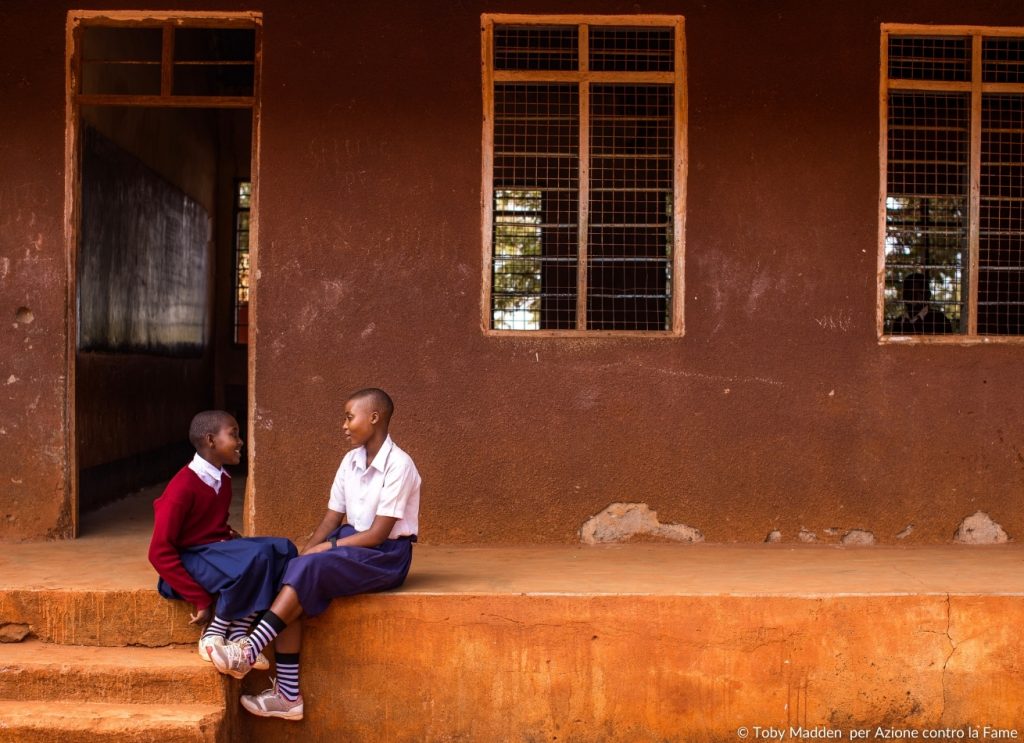 Ragazze in Tanzania