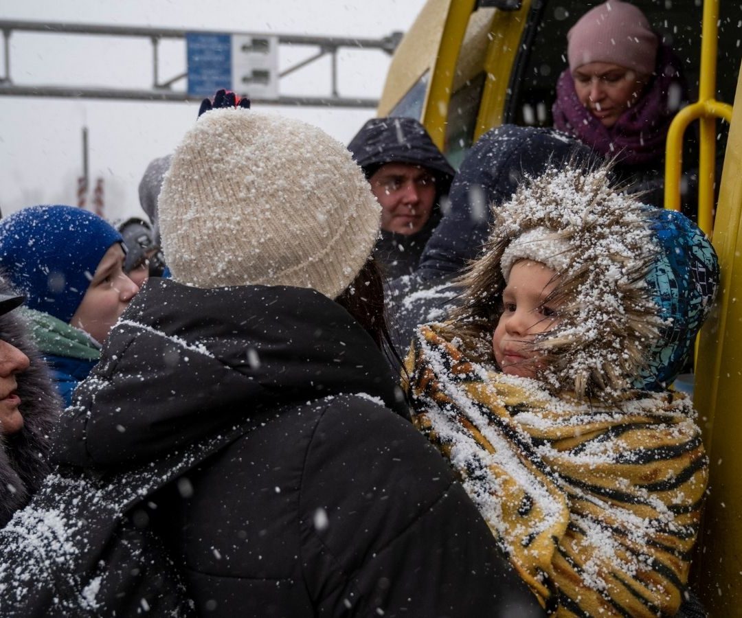 Inverno difficile per la popolazione guerra in ucraina