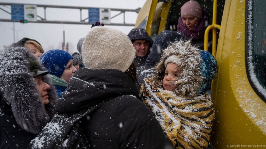 Inverno difficile per la popolazione guerra in ucraina