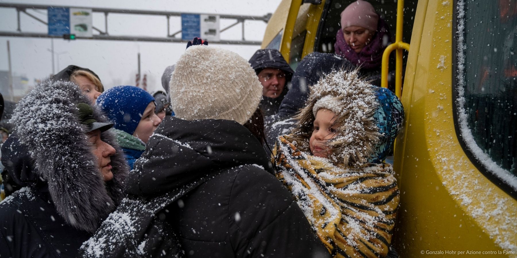 Inverno difficile per la popolazione guerra in ucraina