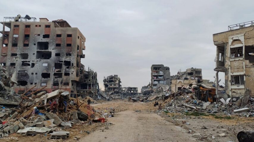 Gaza fame come arma di guerra